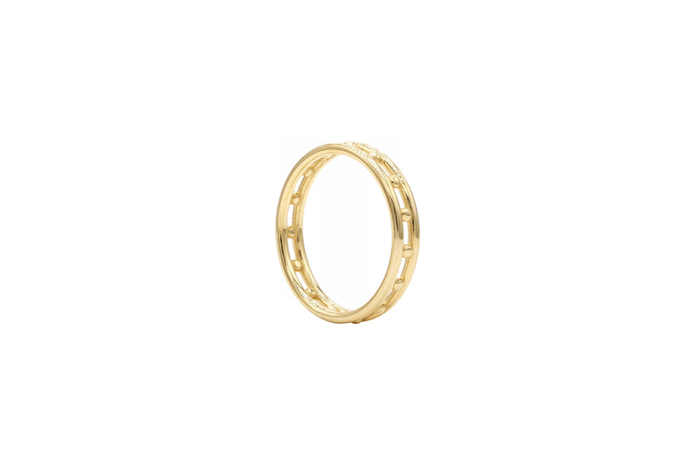 Line and Dot Ring