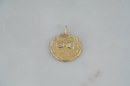 Hera and Zeus Coin Pendant - Albisia Jewelry