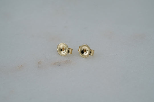 Fine Bar Studs - Long - Albisia Jewelry