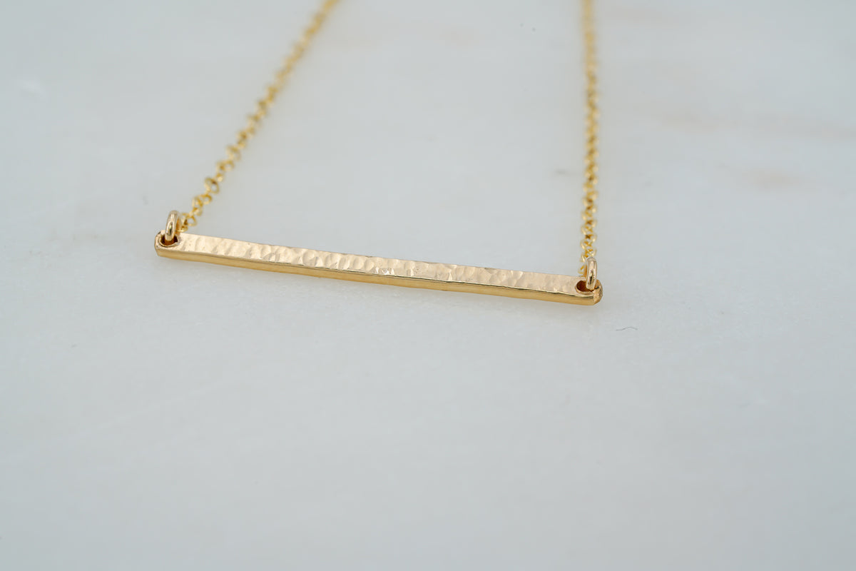 Ava Bar Necklace - Albisia Jewelry