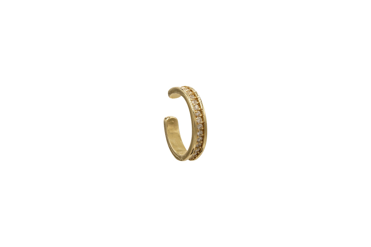 Lucy Ear Cuff in 14k yellow gold