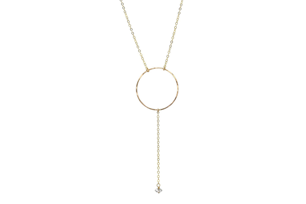 Giola Lariat in 14k gold filled