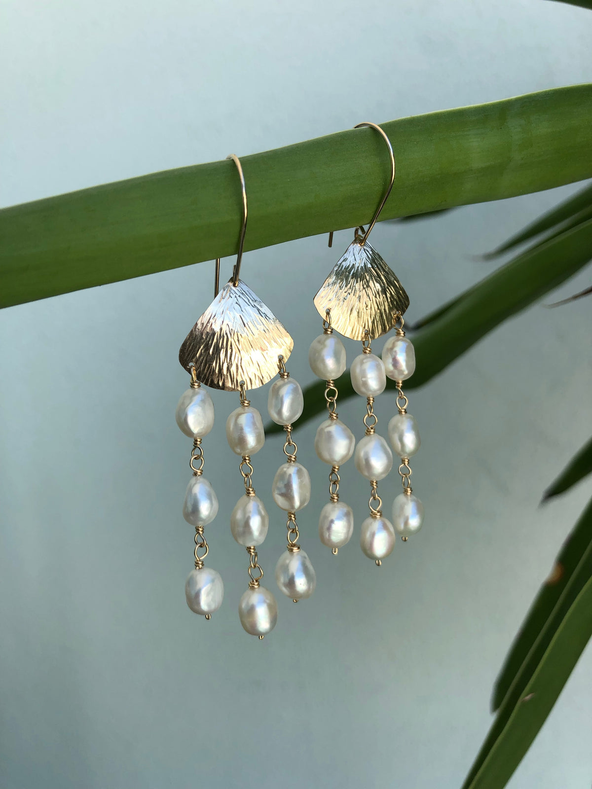 Las Perlas Earrings - Albisia Jewelry