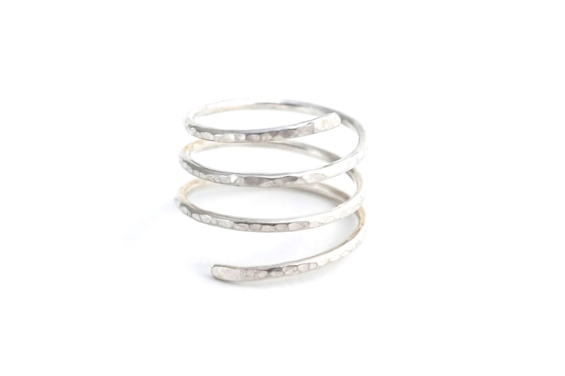 Spiral Ring - Sterling Silver - Albisia Jewelry