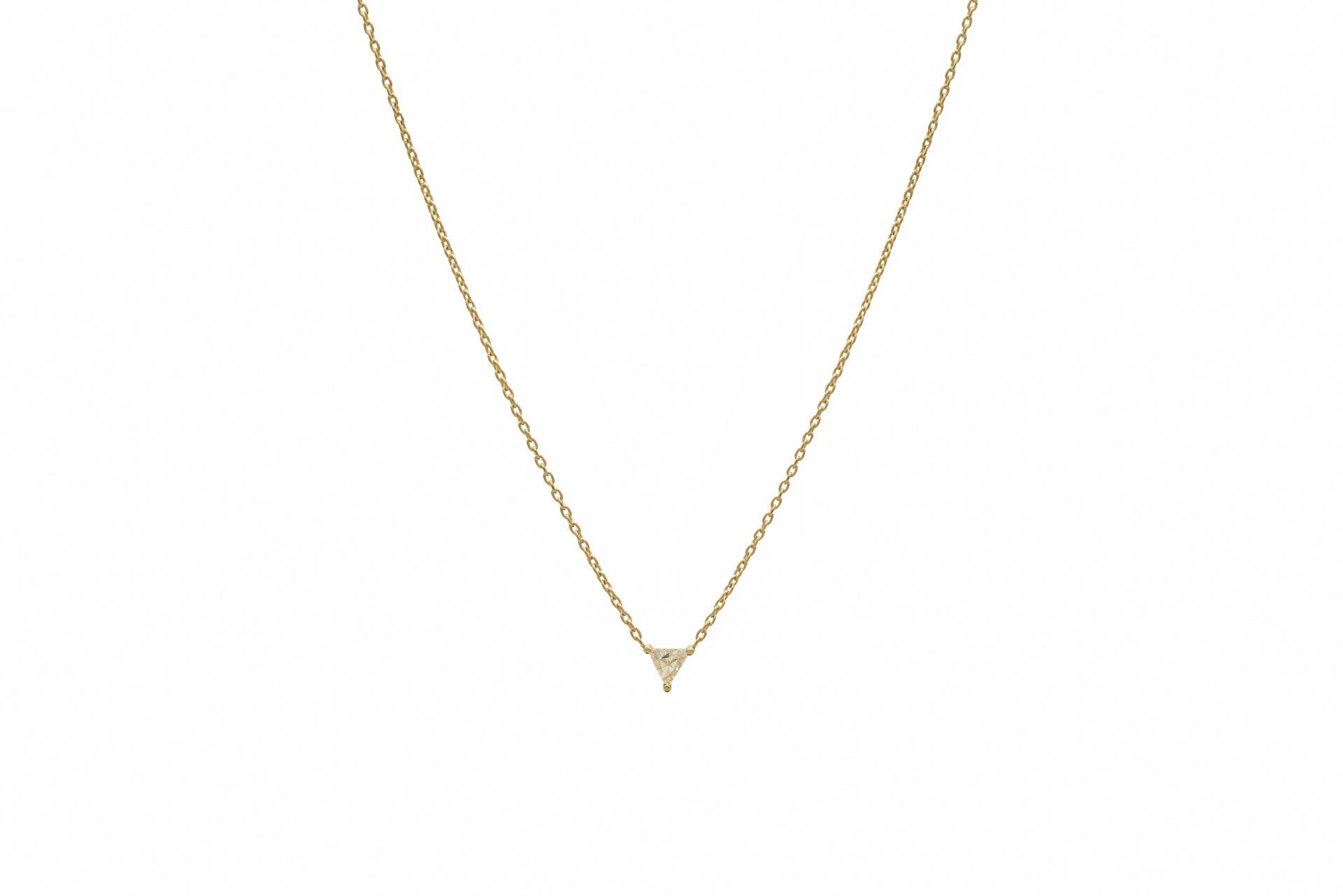 Solo Diamond Necklace - Albisia Jewelry