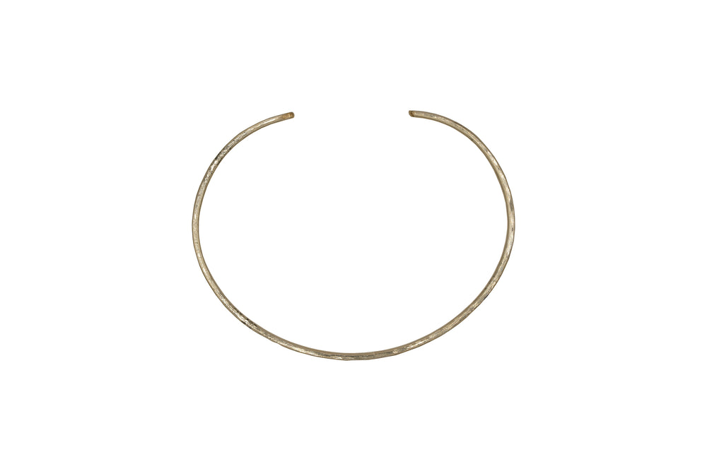 Simpli Cuff - Plain Hammered - Albisia Jewelry