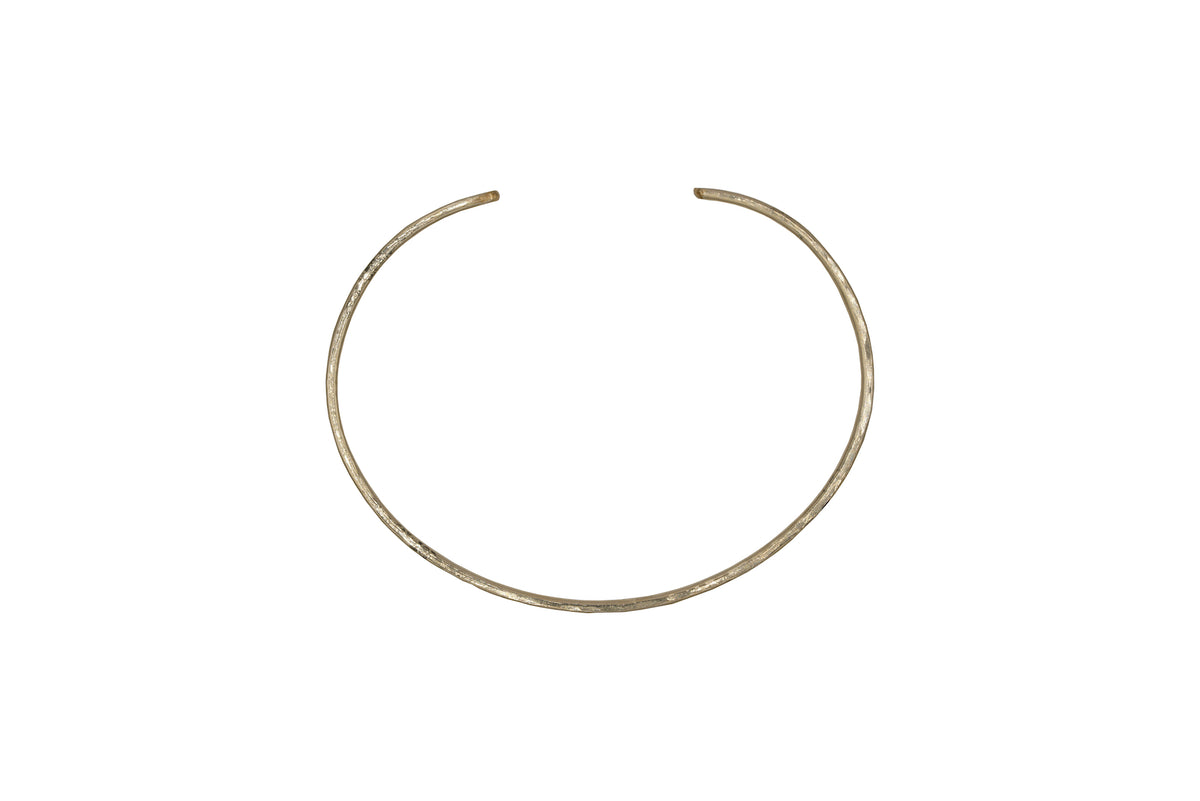 Simpli Cuff - Plain Hammered - Albisia Jewelry