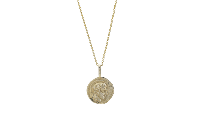 Athena Coin Pendant - Albisia Jewelry