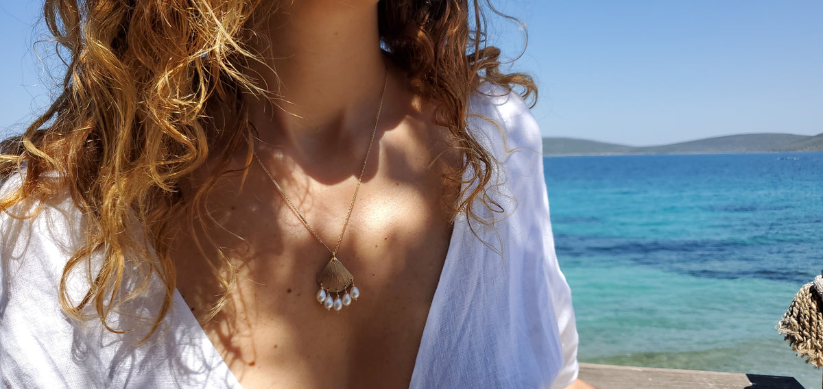 Perlas Necklace - Albisia Jewelry